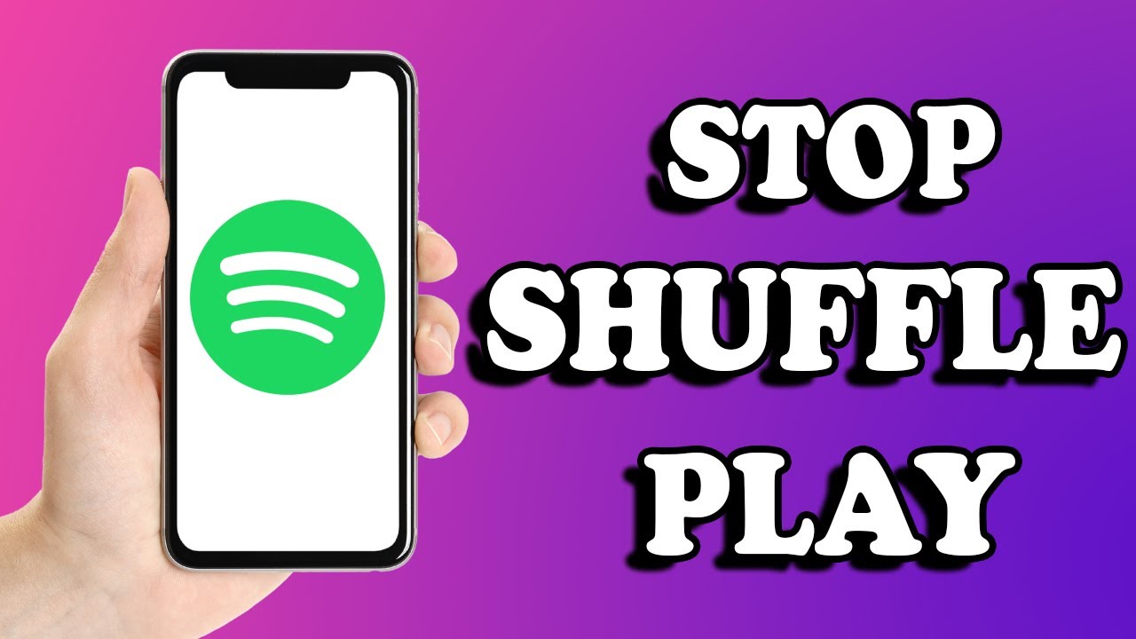 How to stop shuffle play on spotify YouTube How to stop shuffle play on spotify YouTube