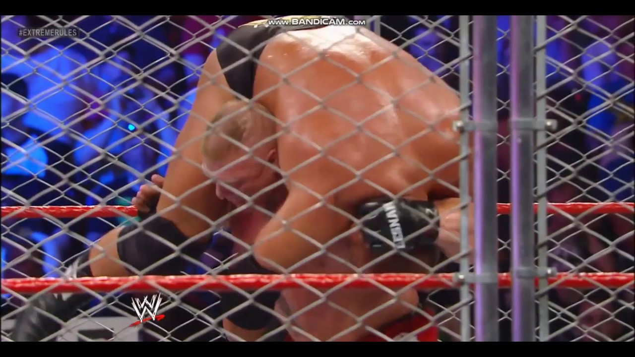 WWE Brock Lesnar F5 Triple H YouTube