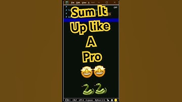 Master the Python sum() Function in 50 Seconds: Easy Guide for Beginners