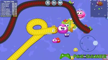 Worm Hunt Snake Game io Zone Online Big Snake😍 Amazing Gameplay Get High Score 1st position😎