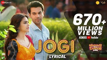 Jogi - Lyrical | Shaadi Mein Zaroor Aana | Rajkummar Rao, Kriti Kharbanda | Arko ft Aakanksha Sharma