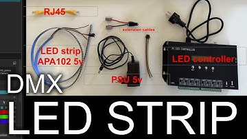 DMX: One LED Strip