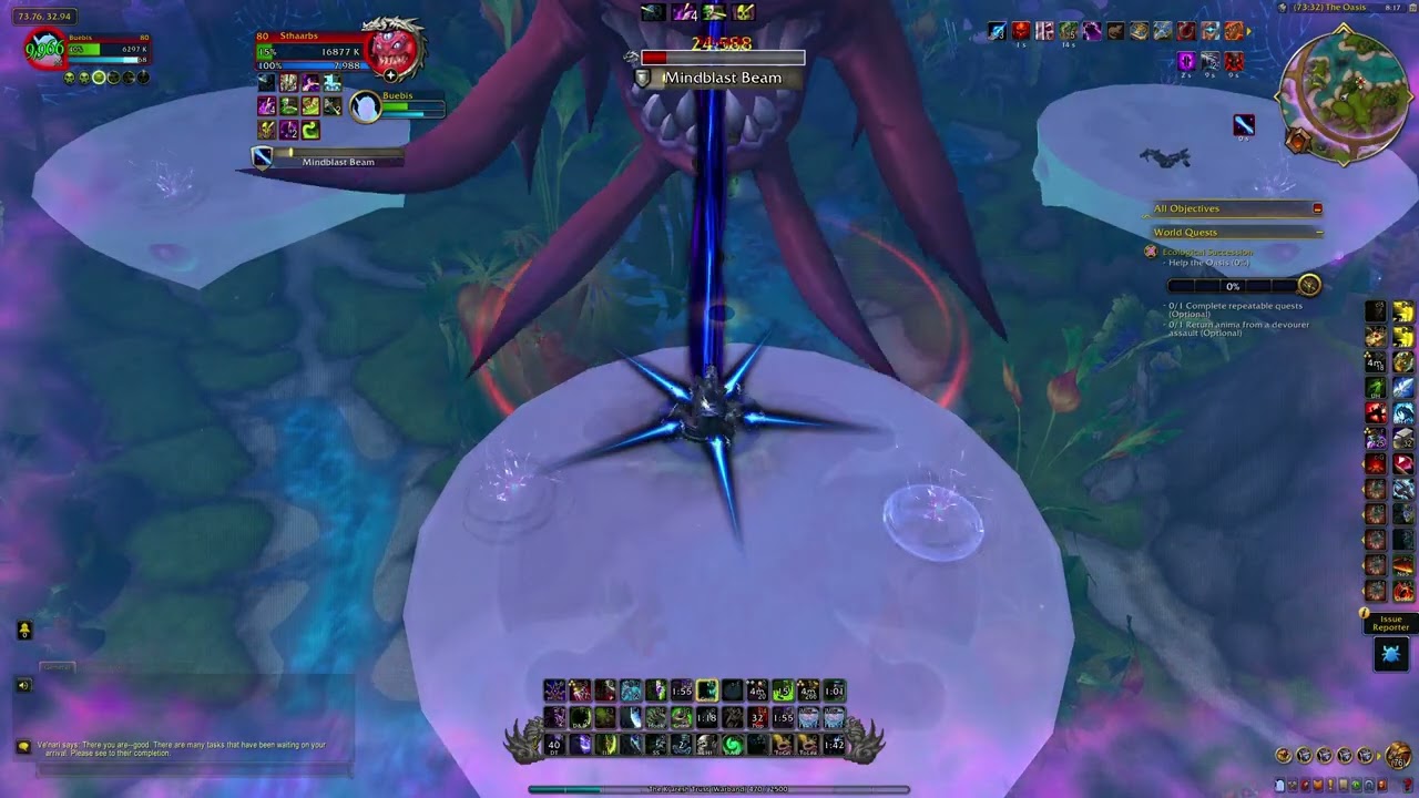 Depleted K'areshi Battery drop from Sthaarbs, WoW TWW