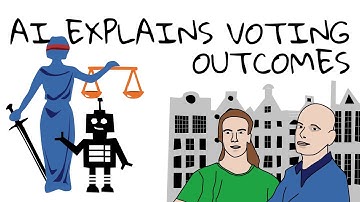 Explaining voting outcomes with artificial intelligence