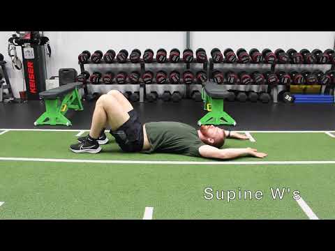 Supine W's & I's