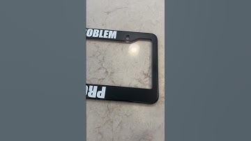 Perfect License Plate Frame for the Off-roaders and Overlanders