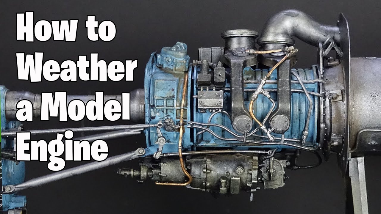 How to Weather a Model Engine YouTube