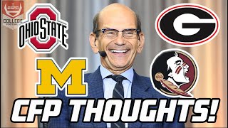 Paul Finebaum DID WHAT listening to the CFP rankings! 👀 | The Matt Barrie Show
