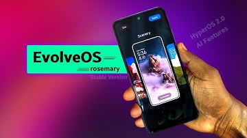 Install EvolveOS V1.4 : HyperOS 2.0 AI Features | Best Custom ROM - Rosemary! | Dot SM