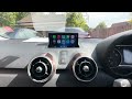 Audi A1 CarPlay &amp; reverse camera installation mobile service 