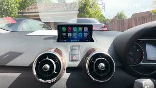 Audi A1 CarPlay & reverse camera installation mobile service