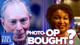 Panel Did Bloomberg Buy A Stacey Abrams Photo-Op?