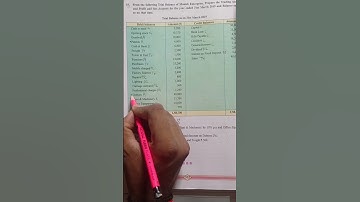 FINAL ACCOUNT #adjustments #finalaccount #bk #11thclass