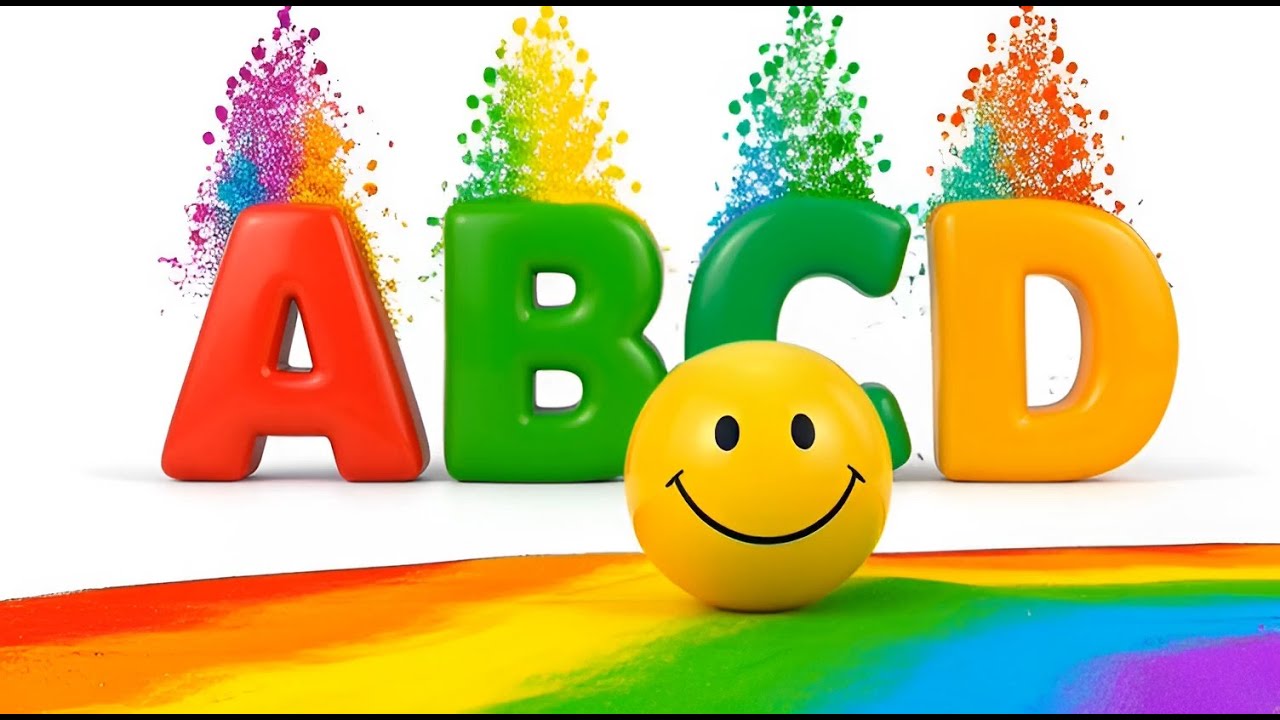 Learn ABCD with Colors 🌈 | Fun Alphabet Animation for Kids - YouTube