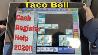 Taco Bell Cash Register Help 2020!! #tacobell #vlogger #register