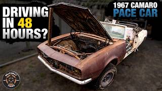 We built a 1967 Camaro Pace Car with a 396 big block in 48 Hours! | Driveway Finds