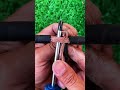 Cara yang cerdas melilitkan kawat tembaga dengan alat sederhana dengan mudah #shorts
