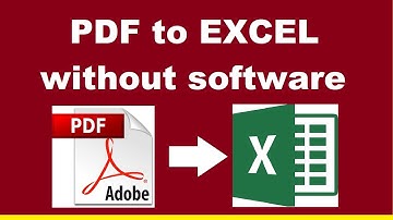 How to Convert PDF to Excel Spreadsheet Online Without Software - Make Money Easily