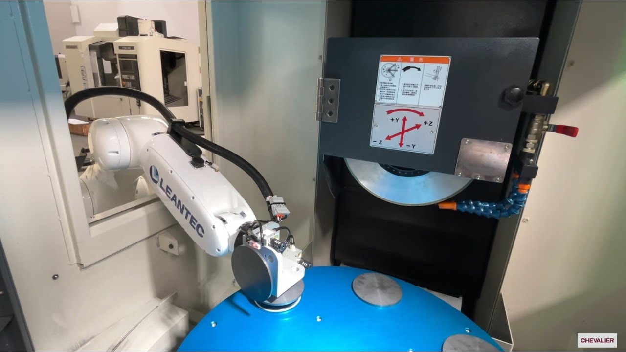 【CHEVALIER】CNC Rotary Surface Grinder│FRG-400S/600S Series with ...