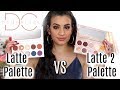 Dominique Cosmetics Latte 2 Palette VS Latte Palette