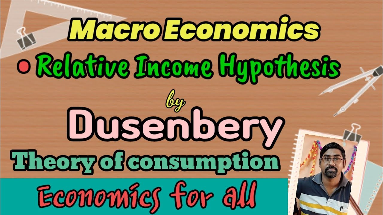 Relative Hypothesis Macro economics YouTube