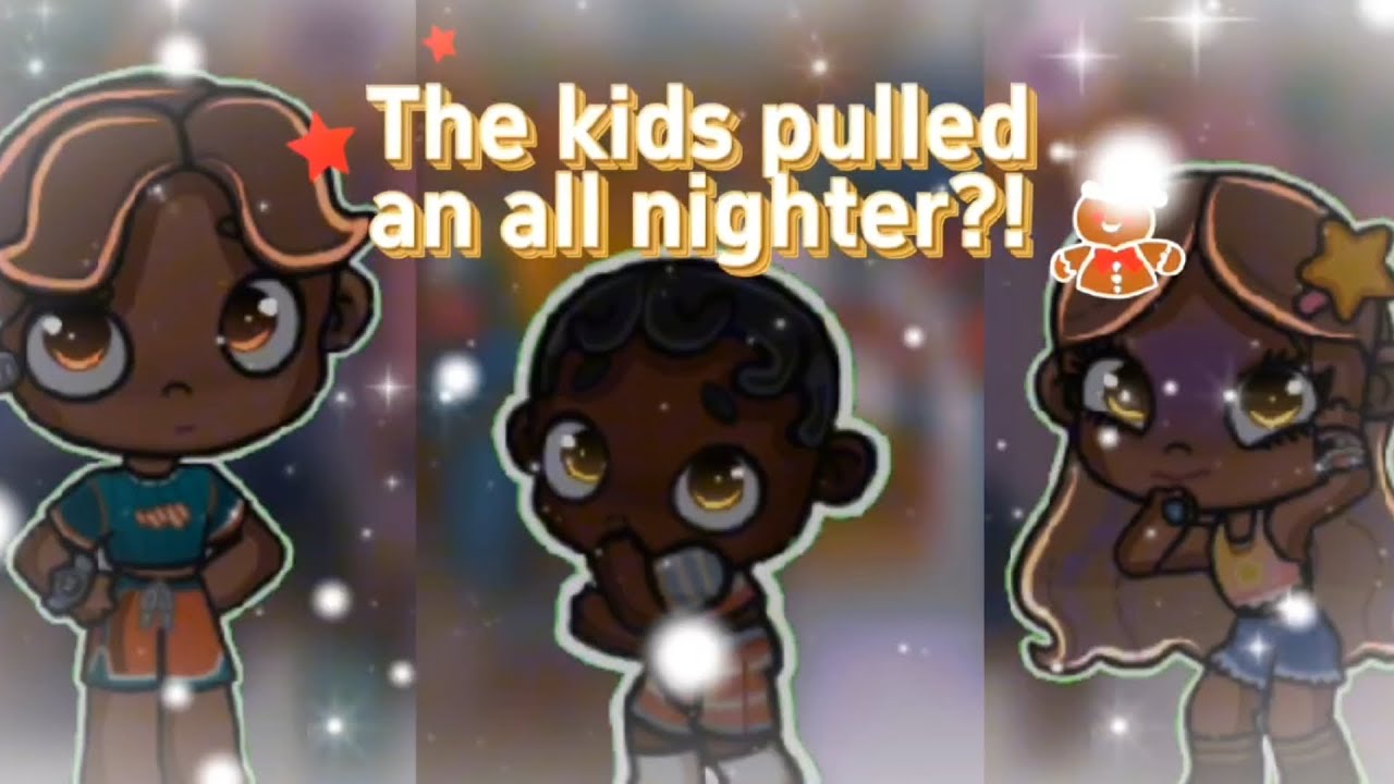 The kids pulled an all nighter?! 😴🌙|| *I caught them 😡* || With voice 🔊 || Avatar world 🌍