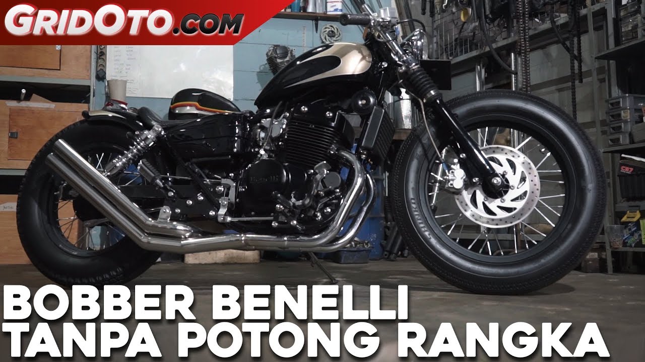 Katros Rombak Benelli Patagonian Eagle Jadi Bobber Tanpa Potong