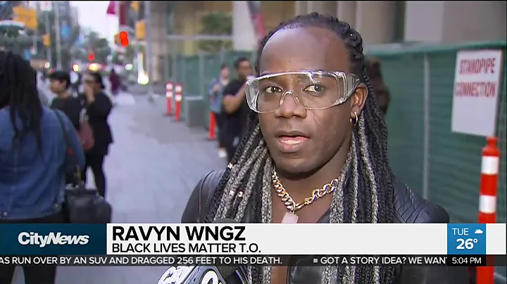 Black Lives Matter protest Jamaican womans deporta...