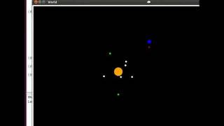 Gravity Simulator in Scheme