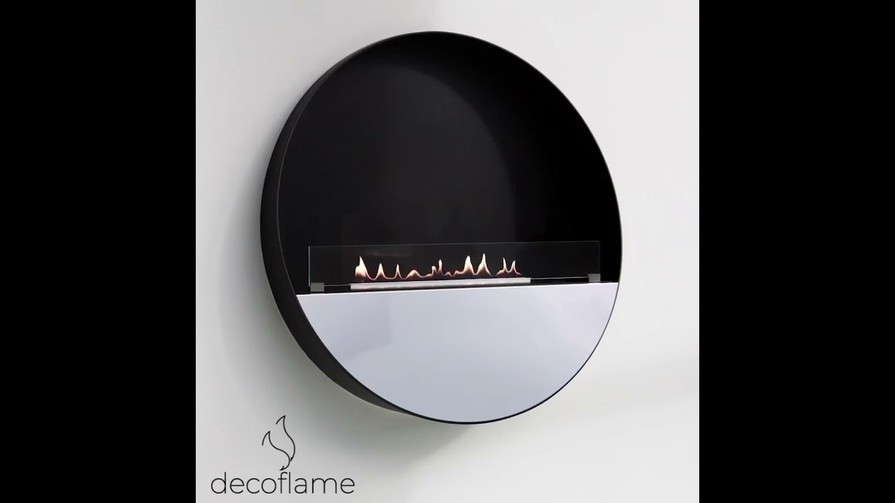 Tokyo Wandkamin mit Ethanol-Brenner von Decoflame