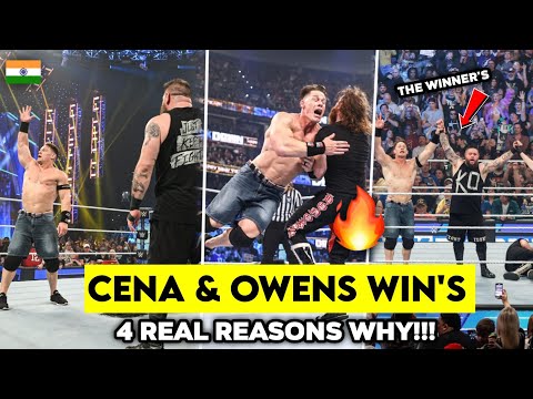 John Cena & Kevin Owens vs Roman Reigns & Sami Zayn😱 | 4 Reasons Why?🤔 | Bom Boy