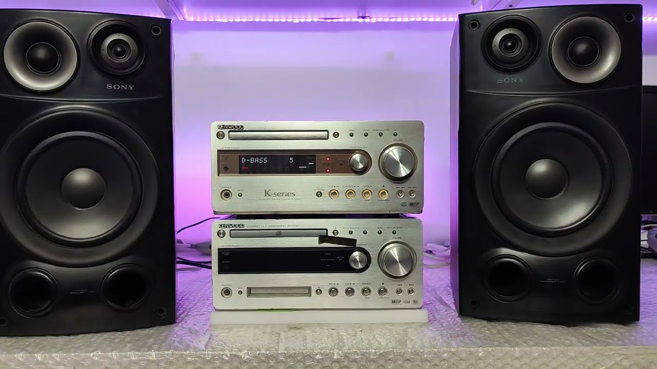 KENWOOD ミニコンポ R-K801 KENWOOD R-K801 - YouTube