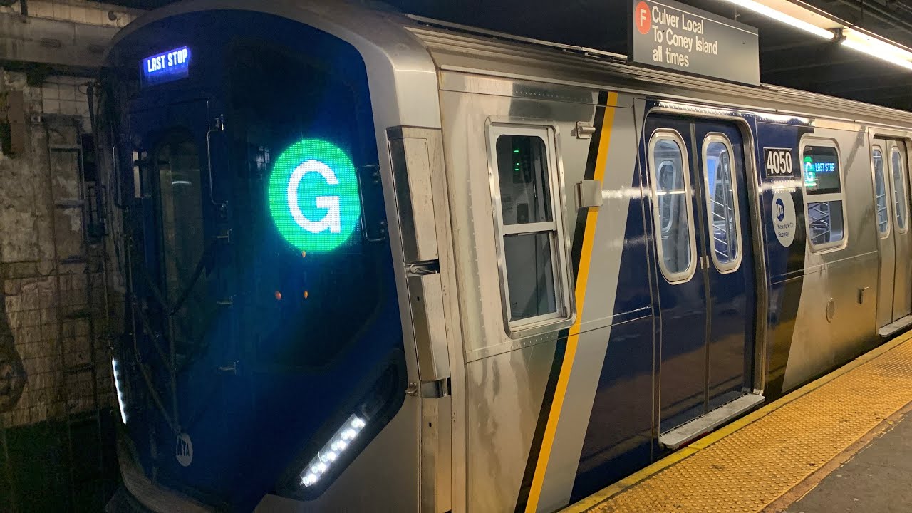 R211T G Train full ride to Church Avenue