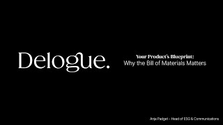 Your Product’s Blueprint: Why the Bill of Materials Matters