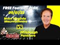 Free Football Pick West Virginia Mountaineers vs Pittsburgh Panthers , 9/1/2022 College Football