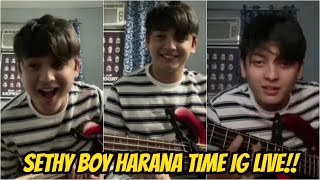 SETH FEDELIN PINAKILIG ang NETIZEN SA KANYANG KILIG HARANA CONCERT INSTAGRAM LIVE DECEMBER 21 2021!