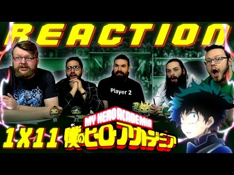 My Hero Academia 1X11 Reaction!! Game Over