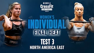Women's Individual Test 3 Final Heat - 2023 North America East Semifinal