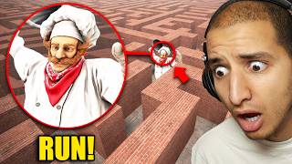 I Found OMELETTE MAN in a MAZE...