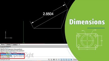 Create a Dimension Parallel to Angle(Aligned) Line Using Command Window