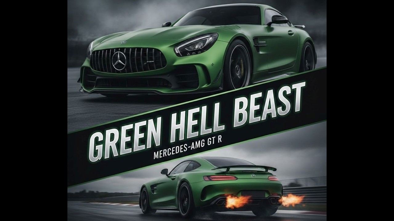Mercedes AMG GT R Green Hell Magno