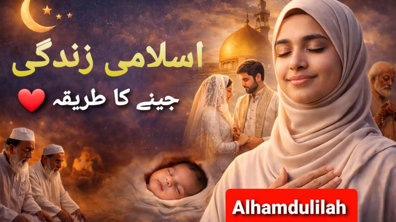 Islamic zindagi jeene ka tarika | Islamic life cycle | Islamic life