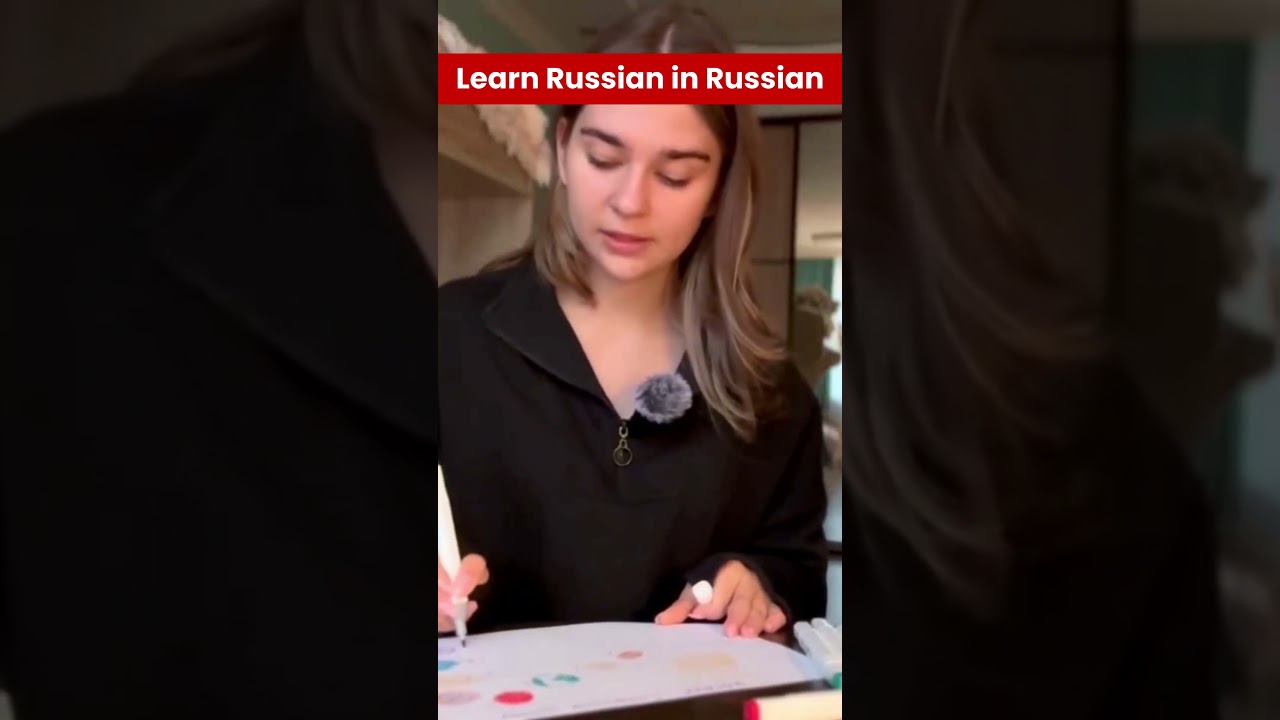 Learn Russian While We Draw | Easy Russian Conversation for Beginners
