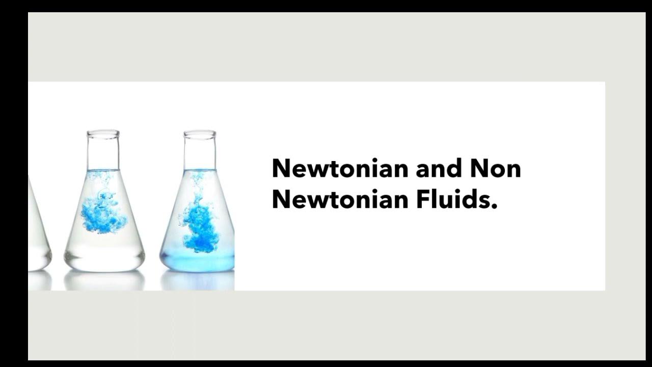 Newtonian and Non Newtonian Fluids Explained in Marathi Microbial