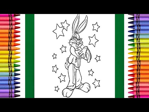 the-coloring-couple-presents:-looney-toons-bugs-bunny-|how-to-color
