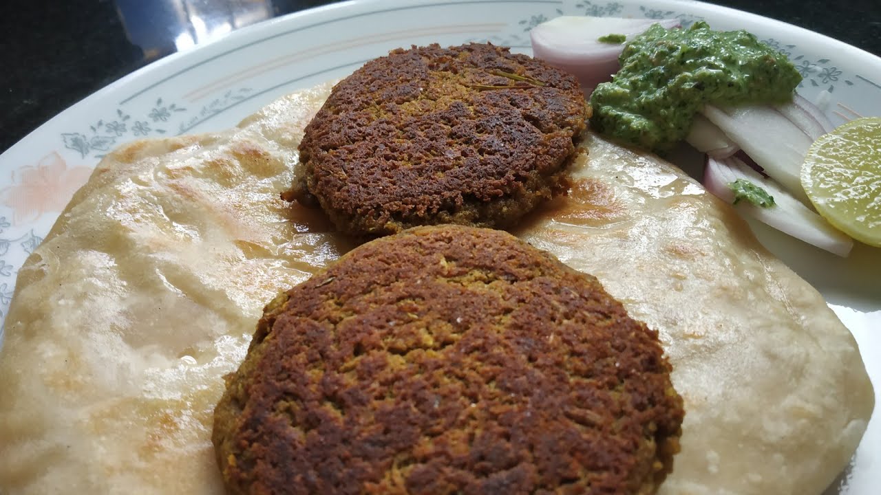 VEGAN Shami Kebab and Paratha / #shorts / Vegan recipes | Indian Mom
