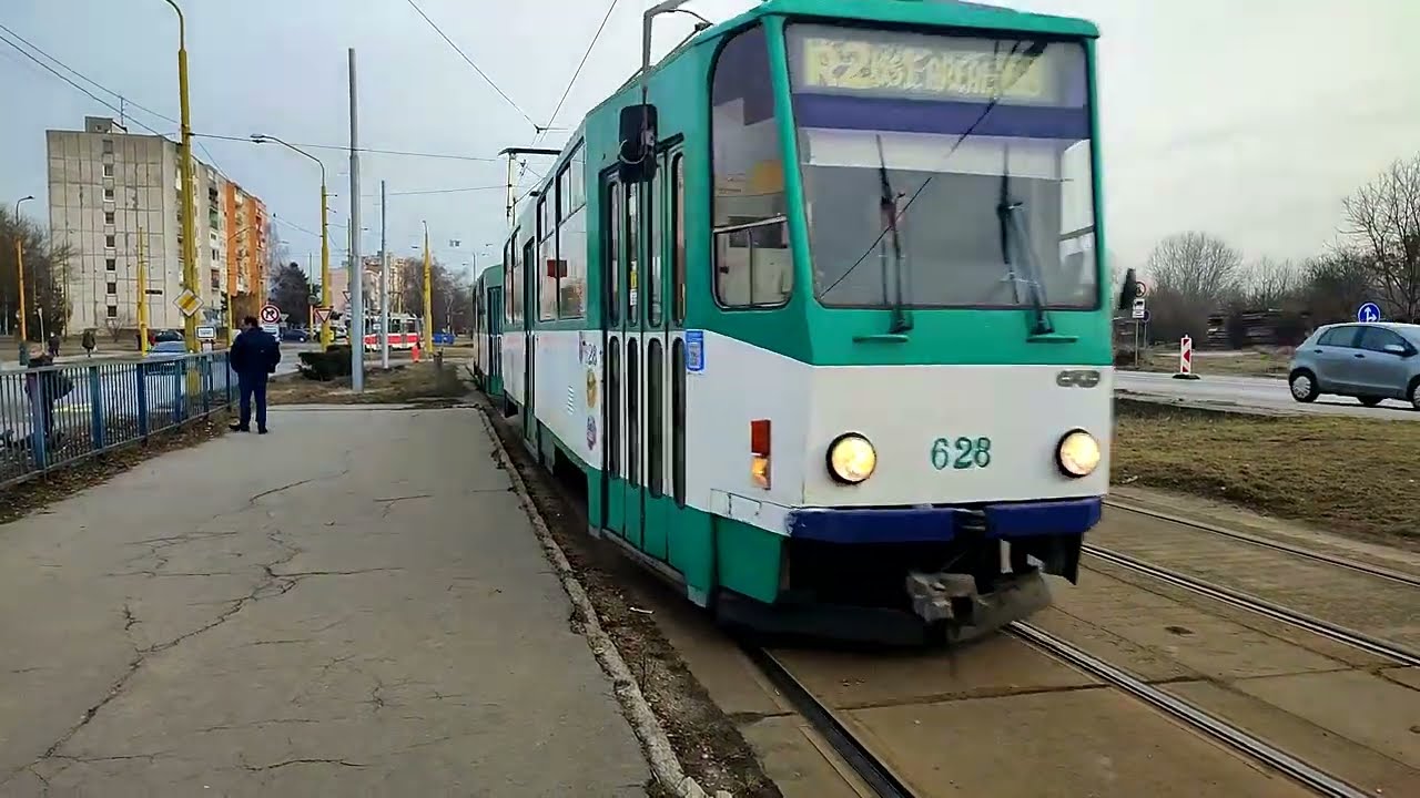 Comparison of trams in Kosice in Slovakia