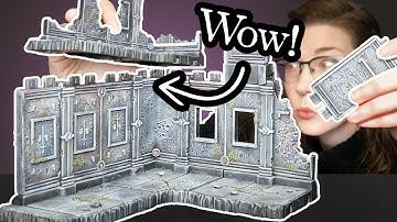 The BEST Modular Terrain for your Warhammer Table (And How To Paint It)