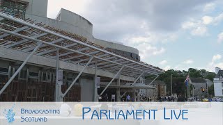 Parliament Live from Holyrood - 26/05/2026