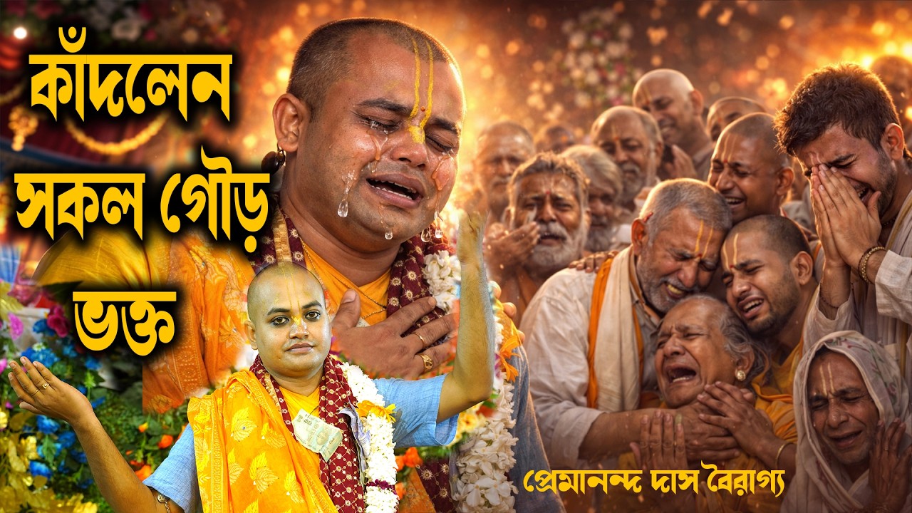 কাঁদলেন সকল গৌড় ভক্ত // প্রেমানন্দ দাস বৈরাগ্য // Premanondo das Boiraggo kirton // 2026 sad kirton